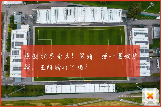 原创 拼尽全力！梁靖崑瘦一圈破质疑，王皓赌对了吗？